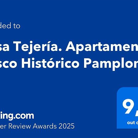 Casa Tejeria. Apartamento Casco Historico Пампона Екстериор снимка